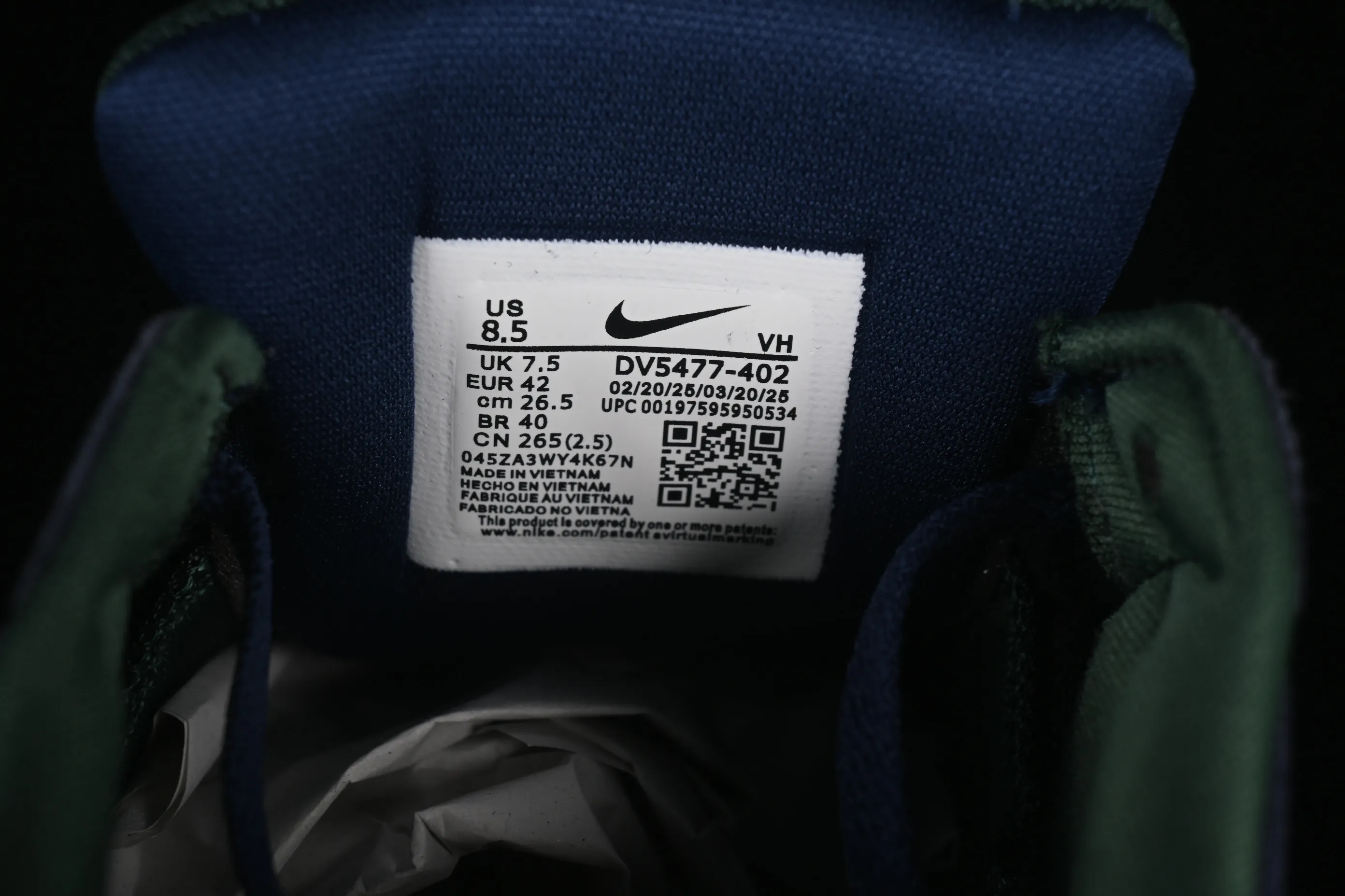 All categories Nk SB Dunk series Nk Force 58 simplified skateboard shoes J version Nike SB Force 58 Nike simplified retro skateboard shoes DV5477-402